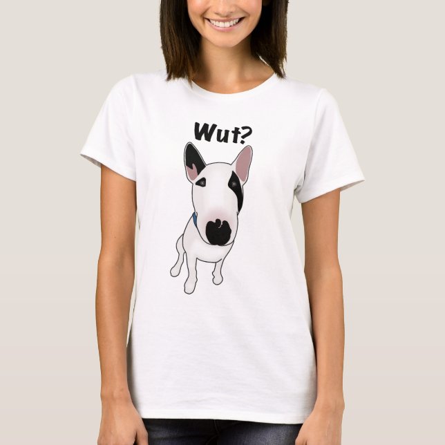 Adorable Spike is up to something T-Shirt (Front)