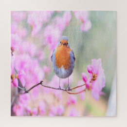 Adorable Spring Bird Jigsaw Puzzle