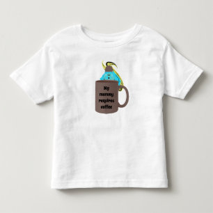 Adorable squirrel mummy coffee shirt