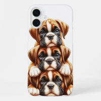 ADORABLE STACK OF BOXER PUPPY DOGS