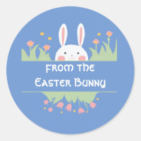 Adorable stickers for kids from the Easter bunny