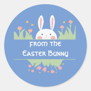 Adorable stickers for kids from the Easter bunny