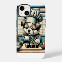 Adorable Sushi Chef Puppy