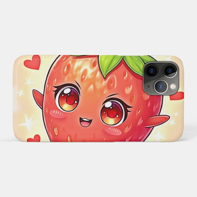 Adorable Sweet Strawberry Bliss Case-Mate iPhone Case (Back (Horizontal))