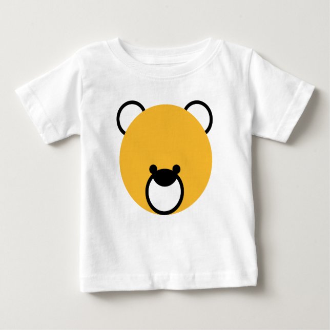 "Adorable Taddy Bear Baby T-Shirt (Front)