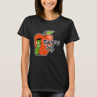 Adorable Teacher's Day Apple Design - Perfect for  T-Shirt