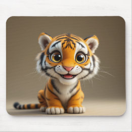 Adorable Tiger Mousepad