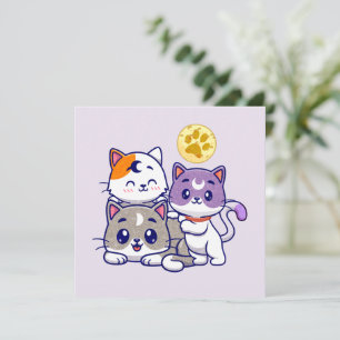 Adorable Trio – Three Cute Cats