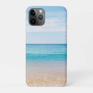 Adorable Tropical Beach,Sand Waves Sky iPhone 11 Pro Case
