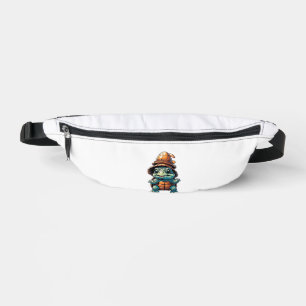 Adorable Turtle in Halloween Mood Essential T-Shir Bum Bags