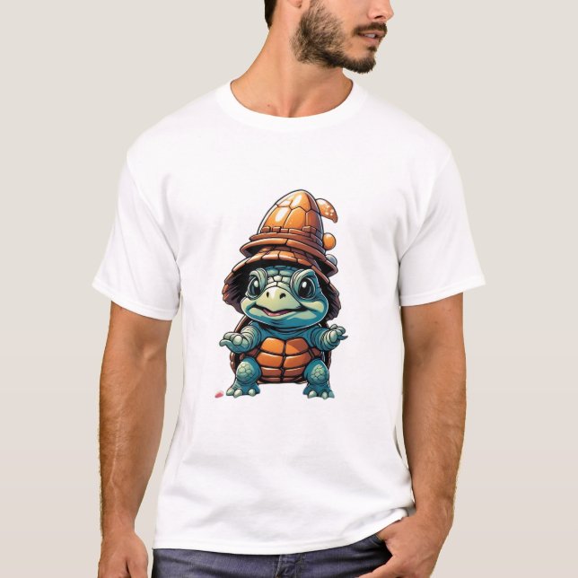 Adorable Turtle in Halloween Mood Essential T-Shir T-Shirt (Front)