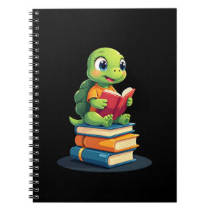 Adorable Turtle Reading Books (1)