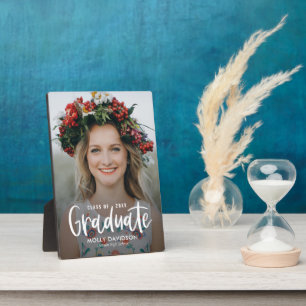 Adorable Type EDITABLE COLOR Graduation Plaque