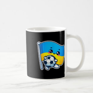 Adorable Ukrainian Bynner Fan Ukraine Flag Cute Ca Coffee Mug