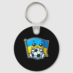 Adorable Ukrainian Bynner Fan Ukraine Flag Cute Ca Key Ring
