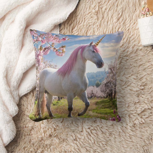 Adorable Unicorn Pillow! Cushion (Blanket)