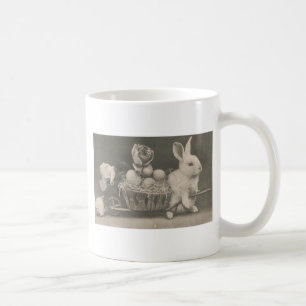 Adorable Vintage Easter Rabbit Coffee Mug