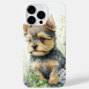 ADORABLE WATERCOLOR YORKSHIRE TERRIER PUPPY DOG Case-Mate iPhone 14 PRO MAX CASE