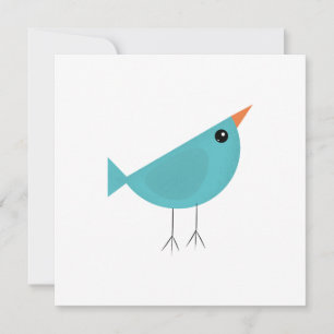 Adorable Whimsical Bird Nature Art