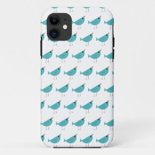 Adorable Whimsical Bird Nature Art iPhone 11 Case