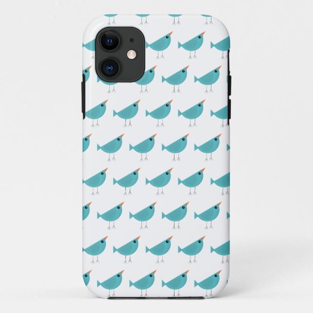 Adorable Whimsical Bird Nature Art Case-Mate iPhone Case (Back)