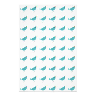 Adorable Whimsical Bird Nature Art Photo Print