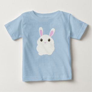 Adorable White Bunny Baby T-Shirt
