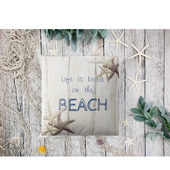 Adorable Wood Texture,Starfish Cushion (Creator Uploaded)