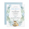 Adorable Woodland Baby Shower Budget Invitations