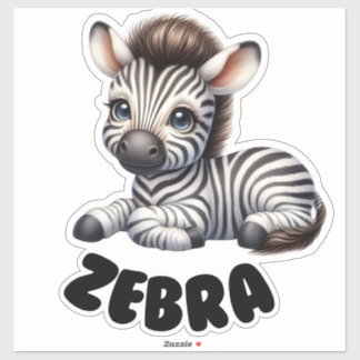 Adorable Zebra - Nursery