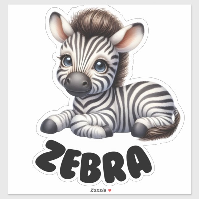 Adorable Zebra - Nursery  (Sheet)