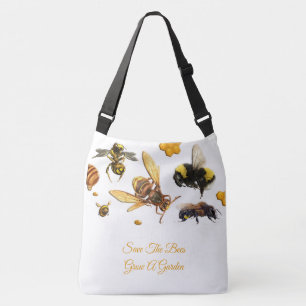 Adorables [3D] Save The Bees Custom Tote Bag