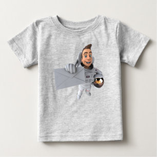 Adorables 3D Universe Cute Astronaut T-Shirt