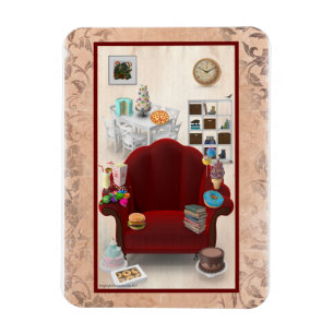 Adorables 3D Universe Lots Of Food Magnet