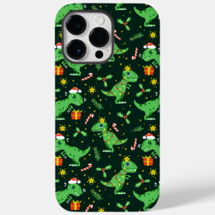 Adorables Christmas Adorable Cartoon Dinosaurs   Case-Mate iPhone 14 Pro Max Case