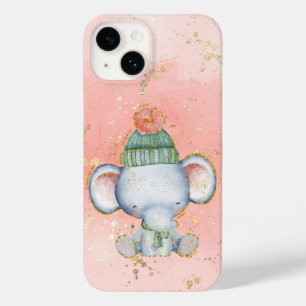 Adorables Christmas Baby Elephant  Case-Mate iPhone 14 Case