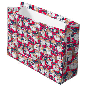 Adorables Christmas Cute Santa Claus  Large Gift Bag