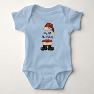 Adorables Christmas My First Christmas Baby Bodysu Baby Bodysuit