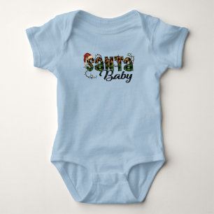 Adorables Christmas Santa Baby Bodysuit