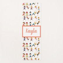 Adorables Custom Kids Doing Exercises