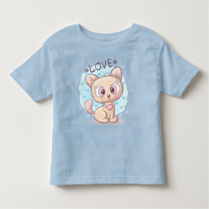 Adorables Cute Cat For Kids T-Shirt