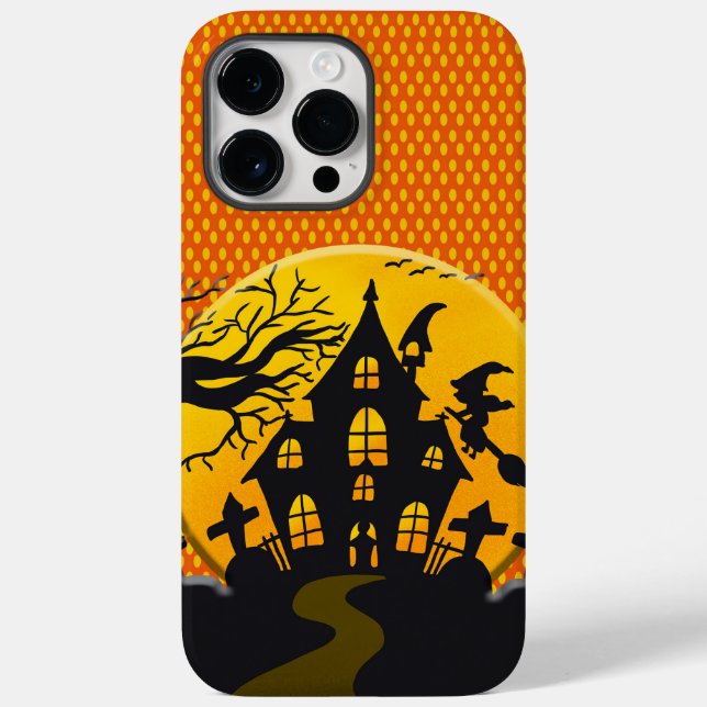Adorables Halloween Haunted House Dots Case-Mate iPhone Case (Back)