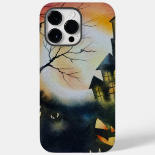 Adorables Halloween Haunted Scene Case-Mate iPhone 14 Pro Max Case