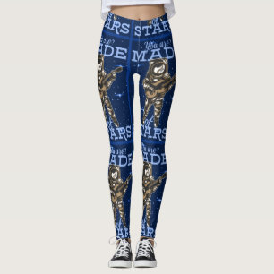 Adorables Space You Are Made Of Stars Leggings