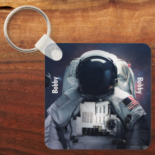 Adorables Spaceman Astronaut Custom  Key Ring