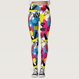Adorables Synthwave/Vaporwave Style Yoga Leggings
