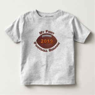 Adorably Cute First Football Season Baby T-Shirt