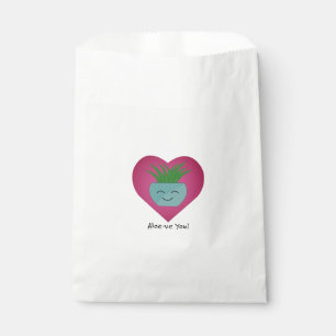 Adorably Funny Aloeve You Aloe Favour Bag