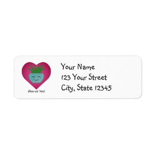 Adorably Funny Aloeve You Aloe Return Address Label