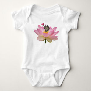 Adorably Sweet Baby Hipster Squirrel Baby Jersey B Bodysuit